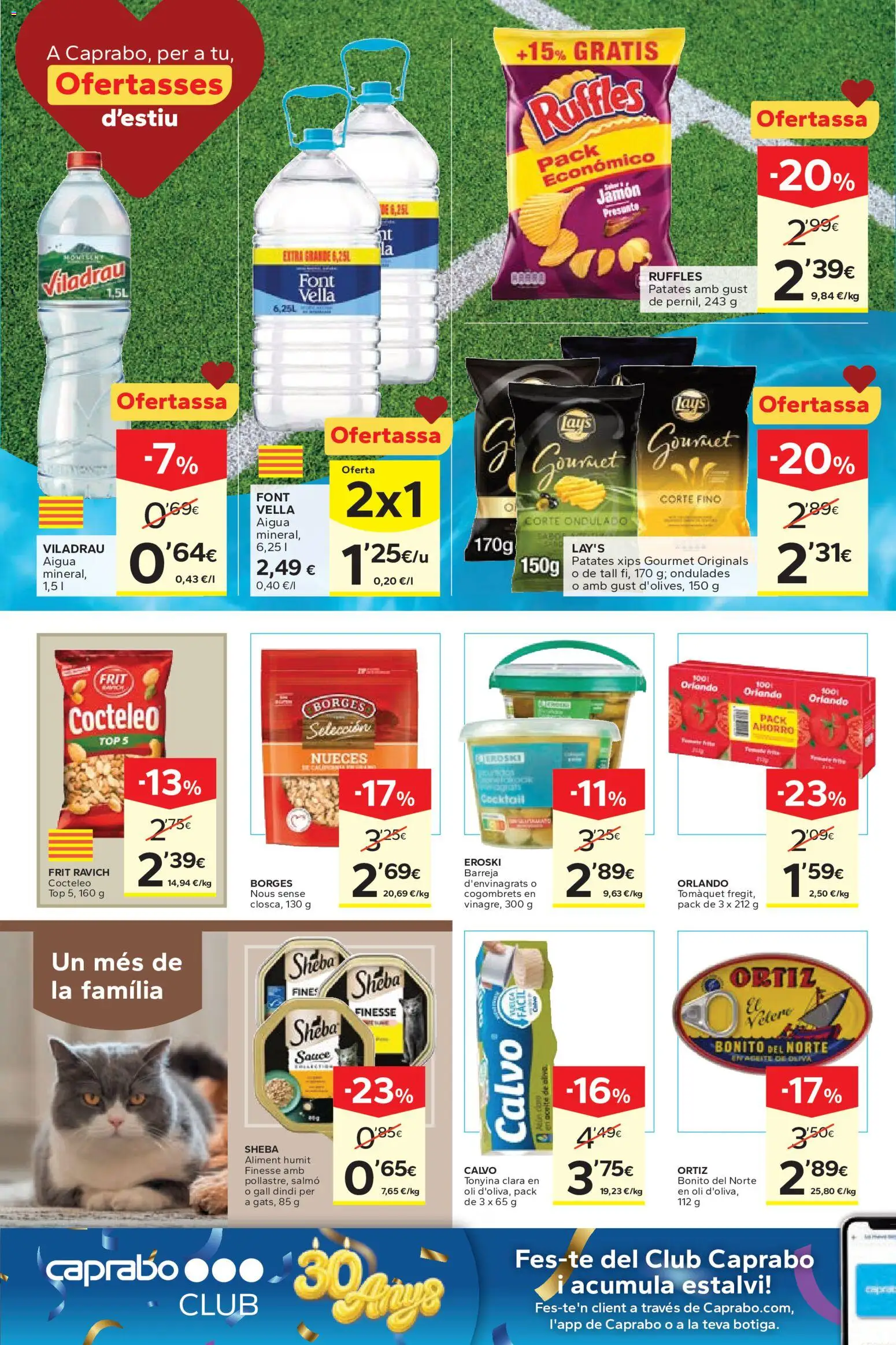 Caprabo Ofertasses d'estiu │ válido desde el 11.06.2026 | Página: 14 | Productos: Aceite, Jamón