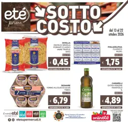 Anteprima del volantino Eté volantino Prime valido a partire dal 13/10/2026