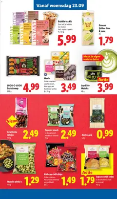 Japanse stijl chips, Japanse stijl chips In de smaken wasabi en teriyaki - Voorbeeld van een folder van Lidl, geldig van 21-09-2026 | Pagina: 24