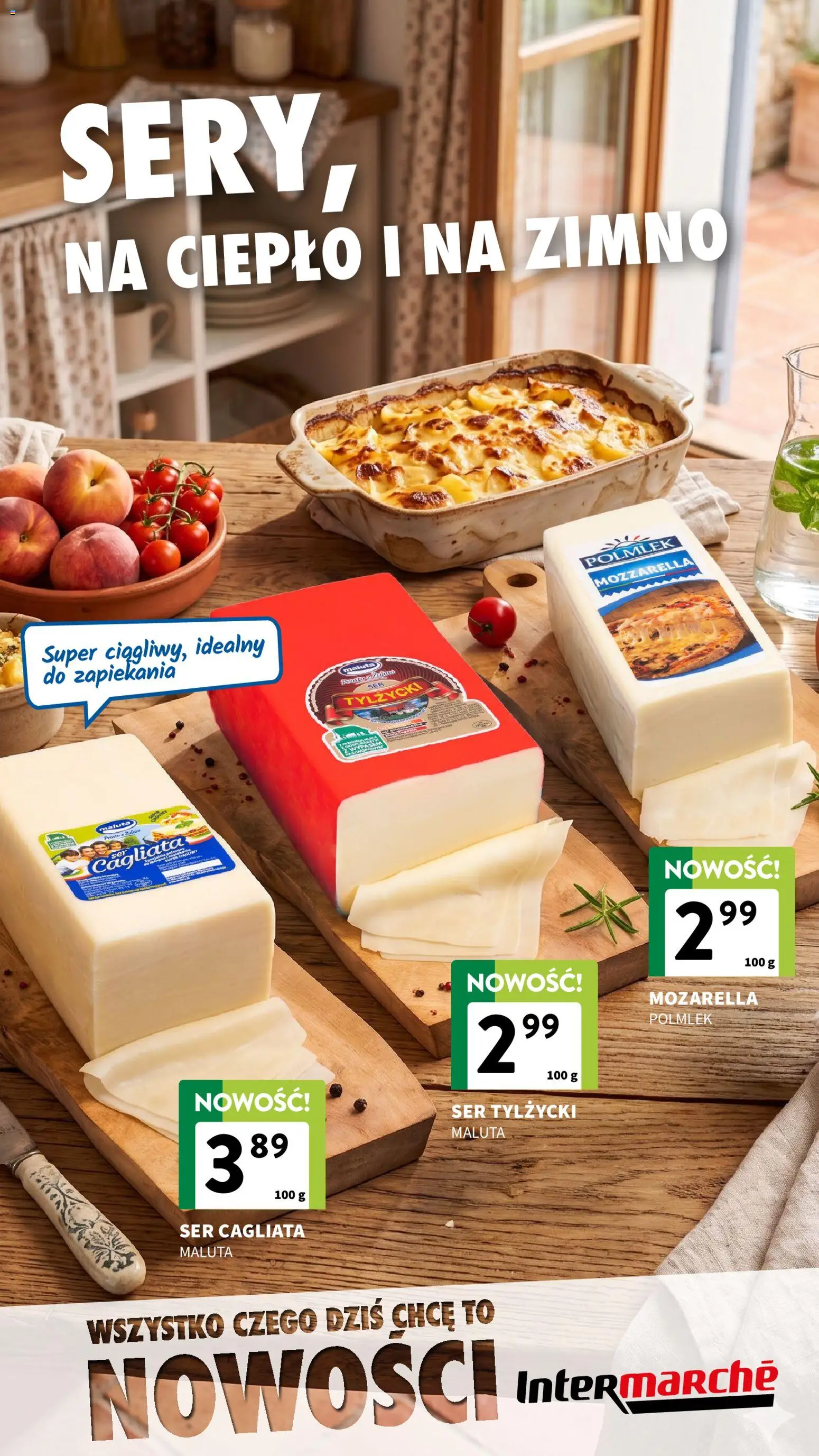 Intermarche gazetka - Nowości od 16.07.2026 | Strona: 8 | Produkty: Sery, Ser, Mozzarella