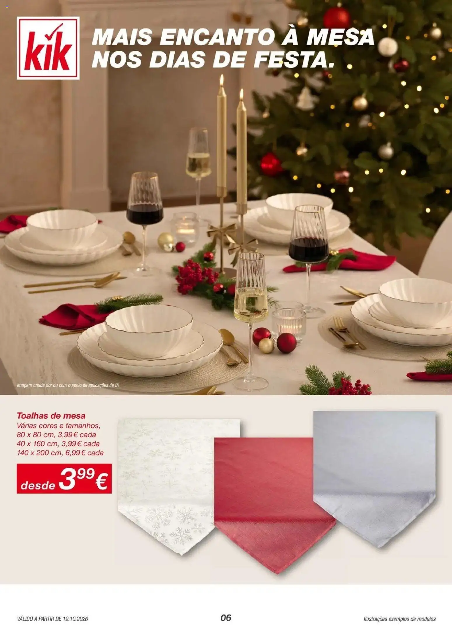 Kik - folheto » de 19/10/2026 - 24/10/2026 | Página: 6 | Produtos: Mesa