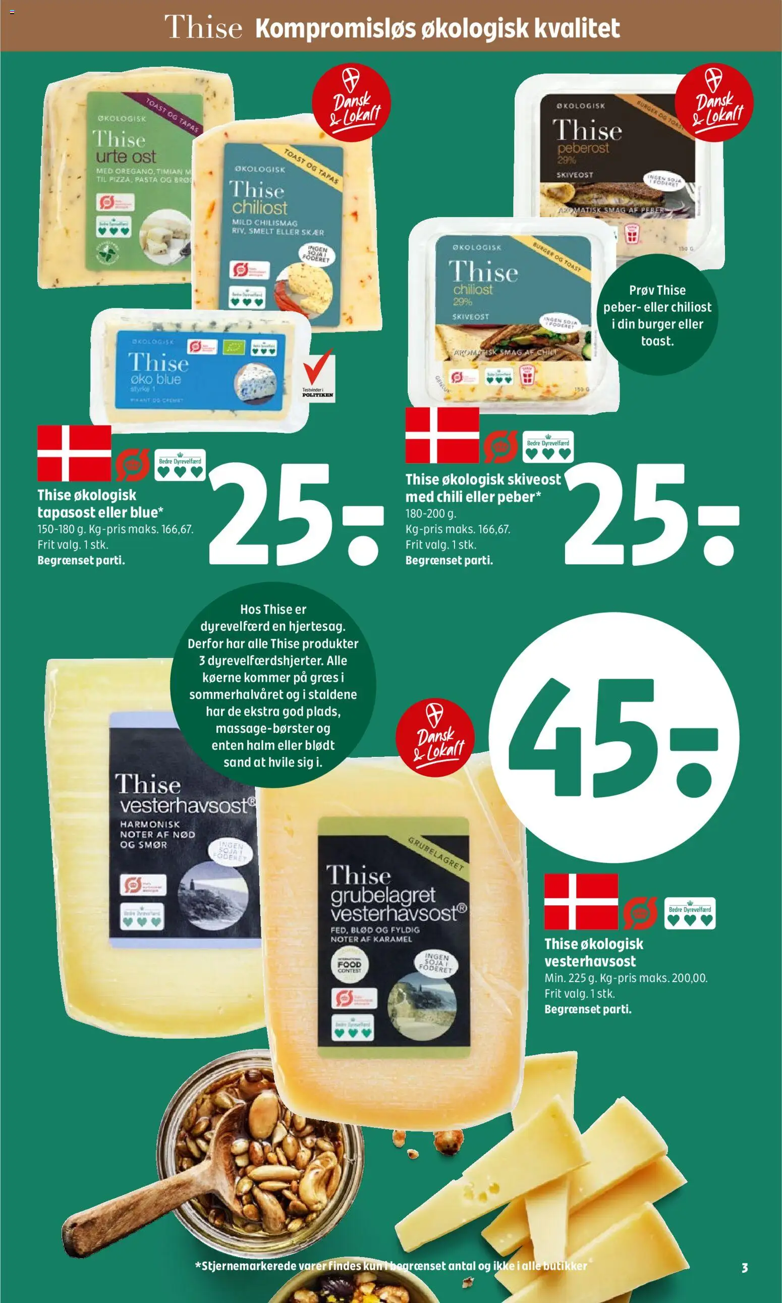 Coop 365 tilbudsavis – gyldig fra 23.04.2026 | Side: 28 | Produkter: Smør, Peber, Skiveost, Timian