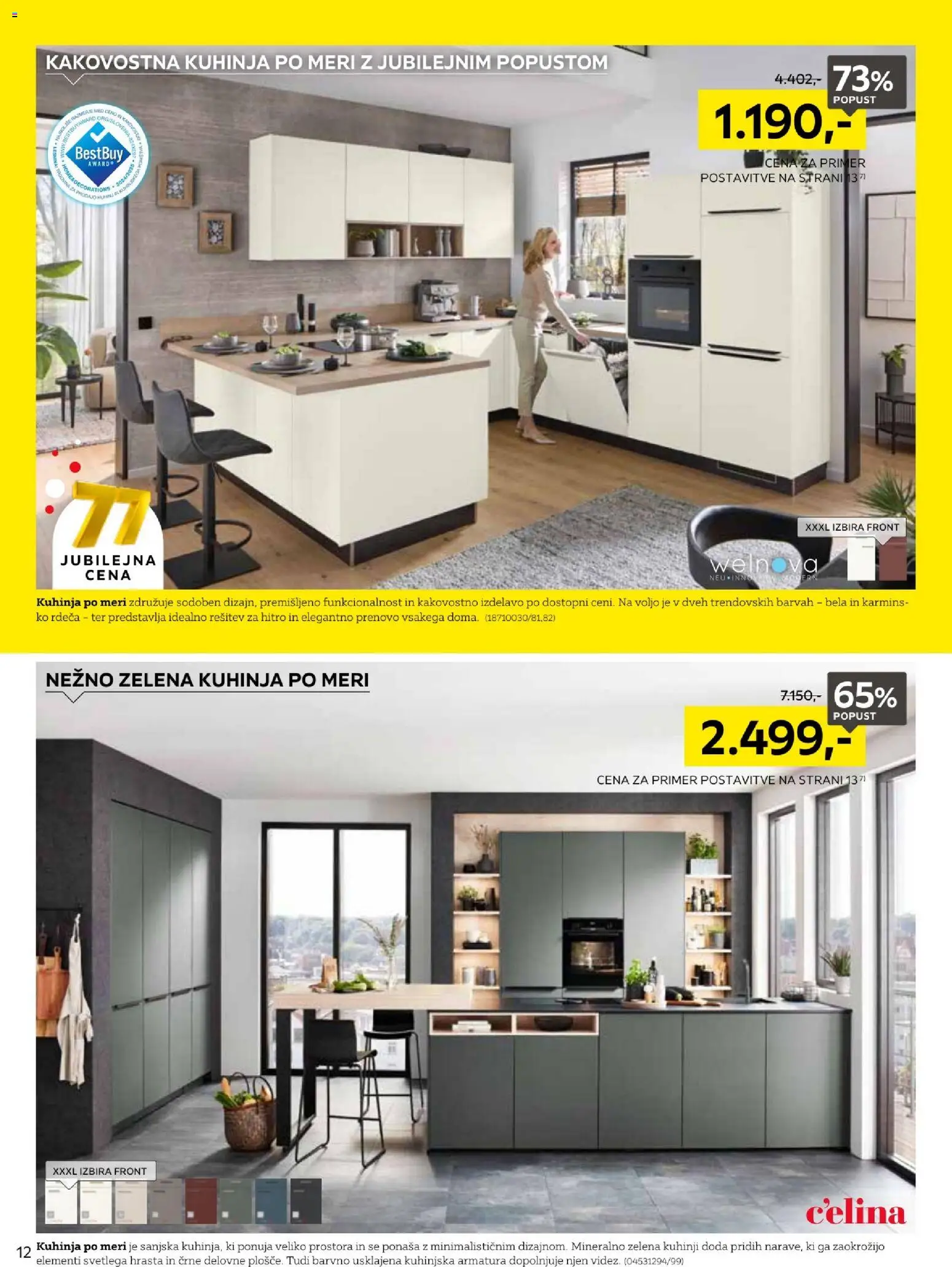 Novi XXXL Lesnina katalog ponudbe – veljaven od 31.08.2026 | Stran: 12