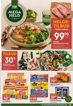 Forhåndsvisning av Coop Mega Mega Helg gyldig fra 02/07/2026