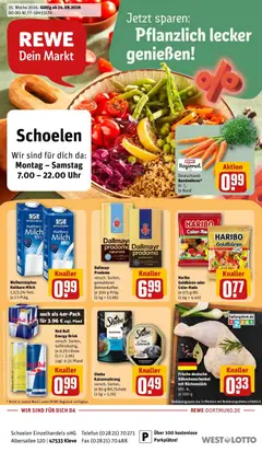 Rewe Prospekt Kleve ab 24.08.2026 gültig