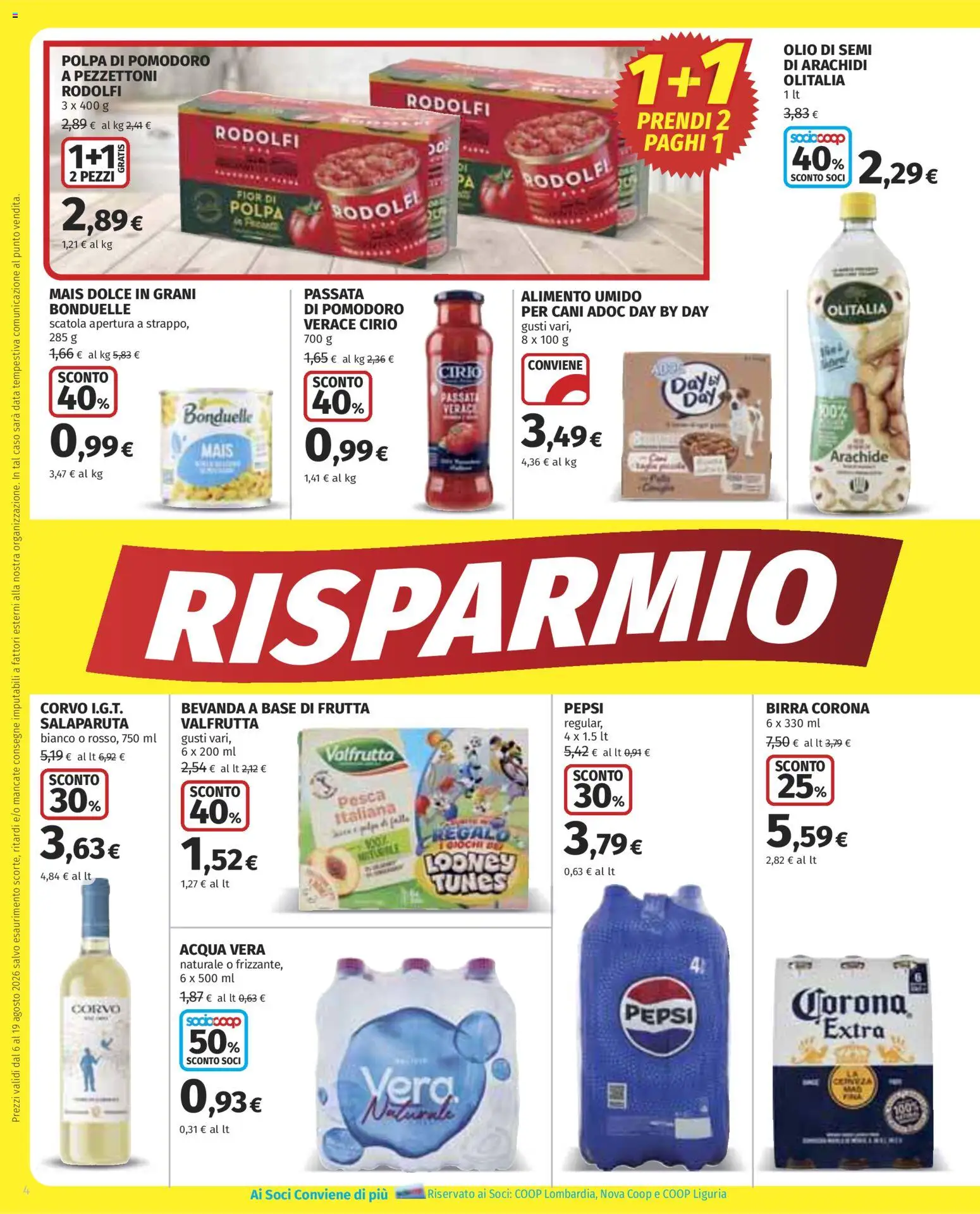 Volantino COOP del 06/08/2026 | Pagina: 4
