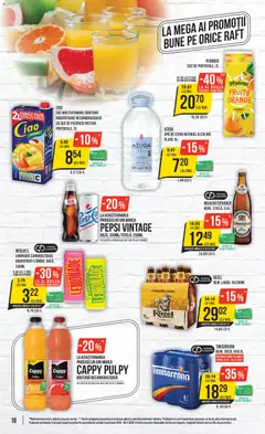 Ofertele Mega Image valabile de la 29.10.2026 | Pagină: 18 | Produse: Premium, Aplică, Suc, Grepfrut