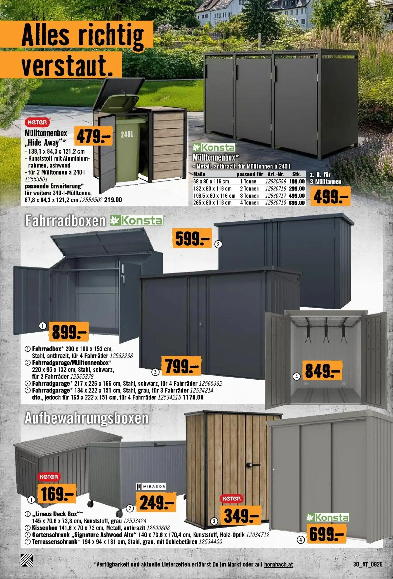 Hornbach - Hornbach: Es gibt immer was zu tun. von 16.09.2026 - Aktuelle Angebote | Seite: 30