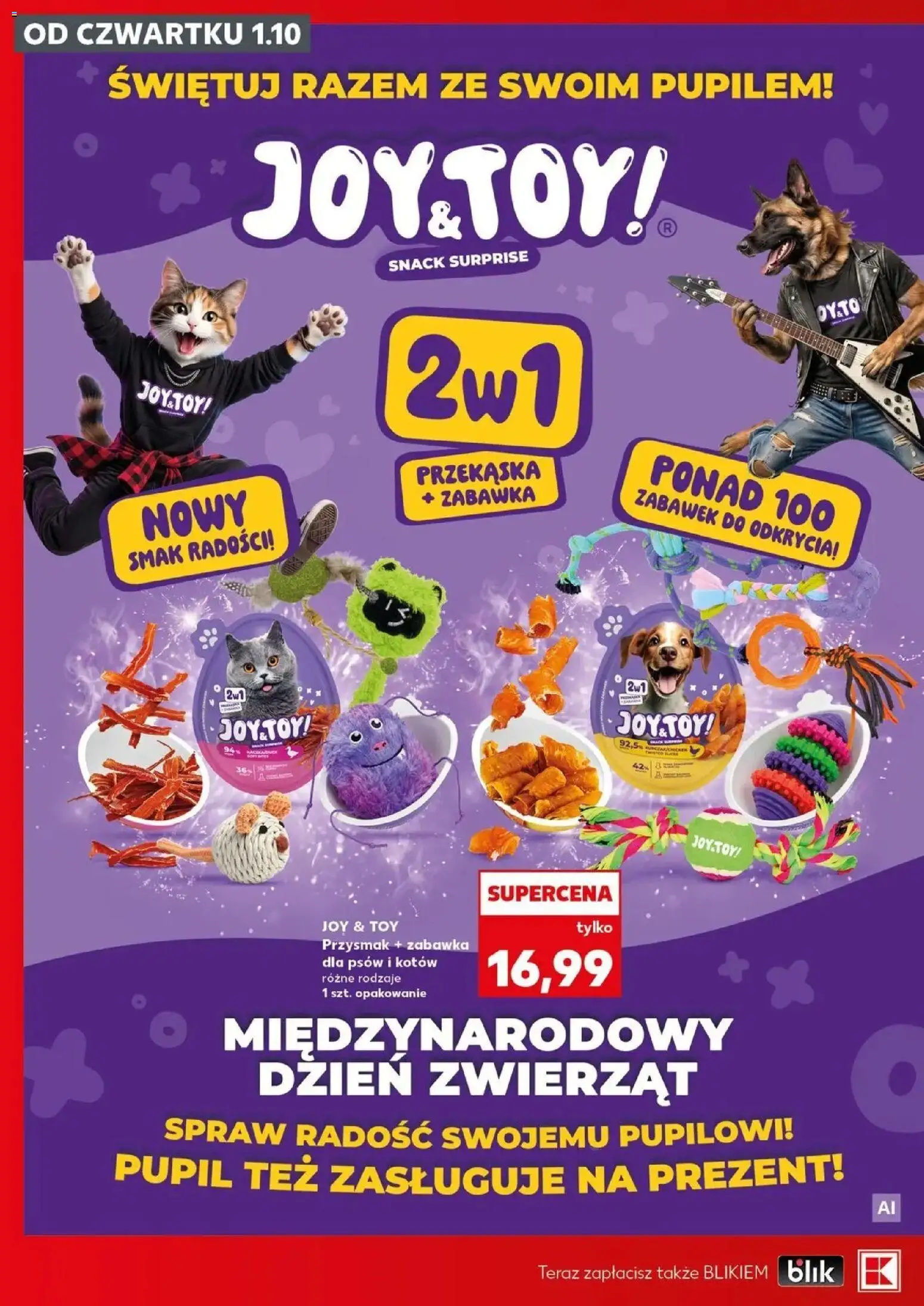 Kaufland gazetka - Zwierzaki od 01.10.2026 - od jutra PDF | Strona: 10