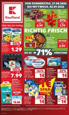 Kaufland Prospekt Albstadt ab 27.08.2026 gültig