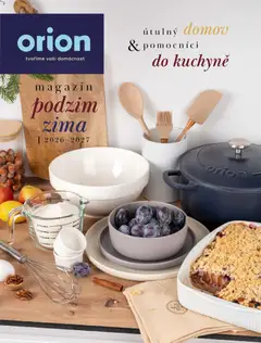 Náhled letáku Orion katalog - Podzim/zima 2026/2027 od 22.09.2026