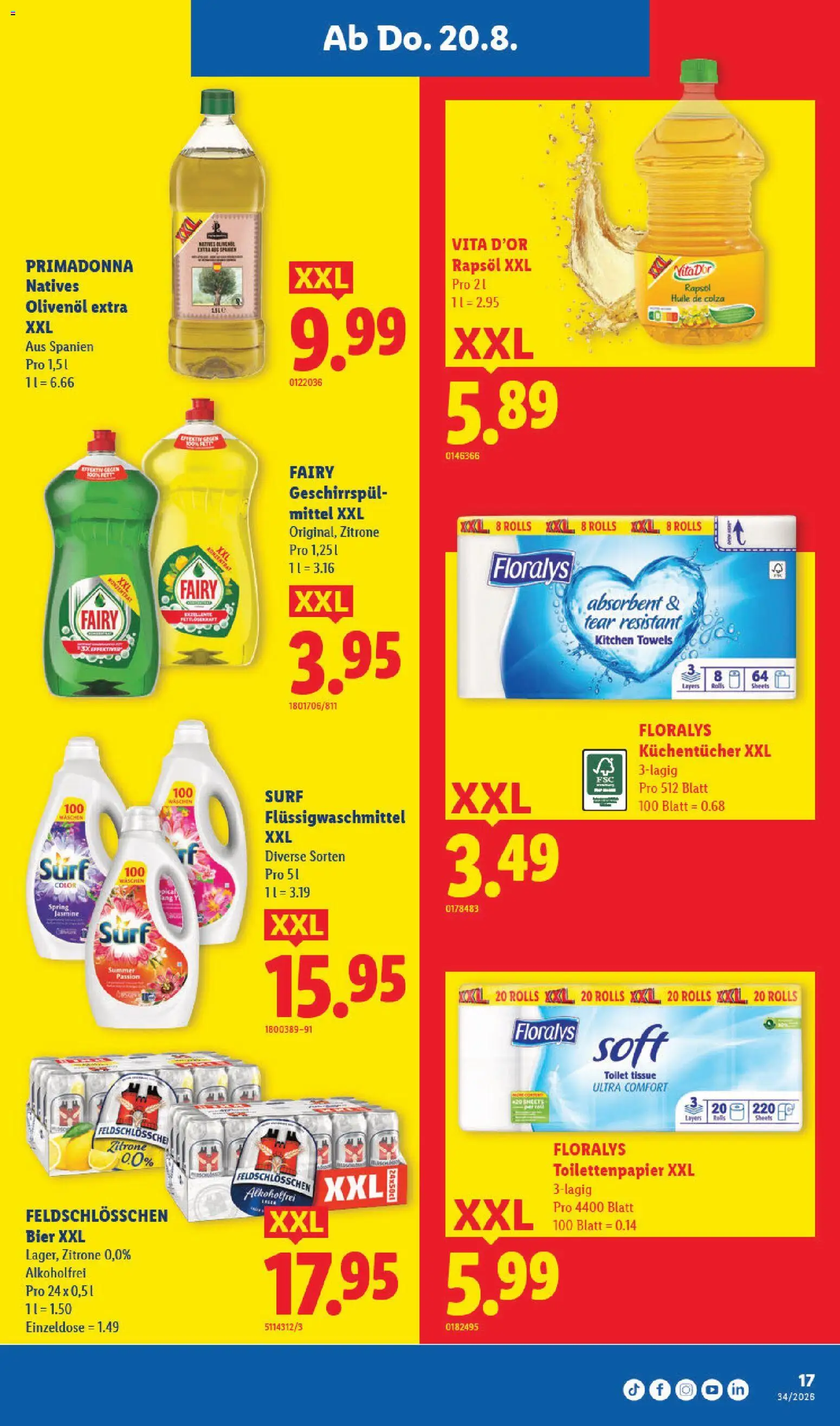 Lidl aktionen – gültig ab 20.08.2026 | Seite: 23
