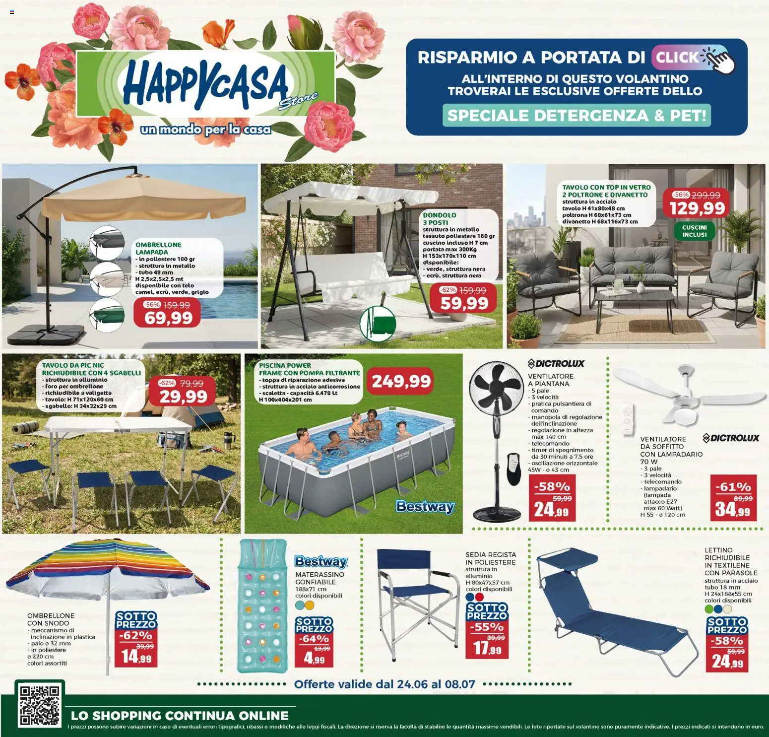 Volantino Happy Casa del 24.06.2026 | Pagina: 1