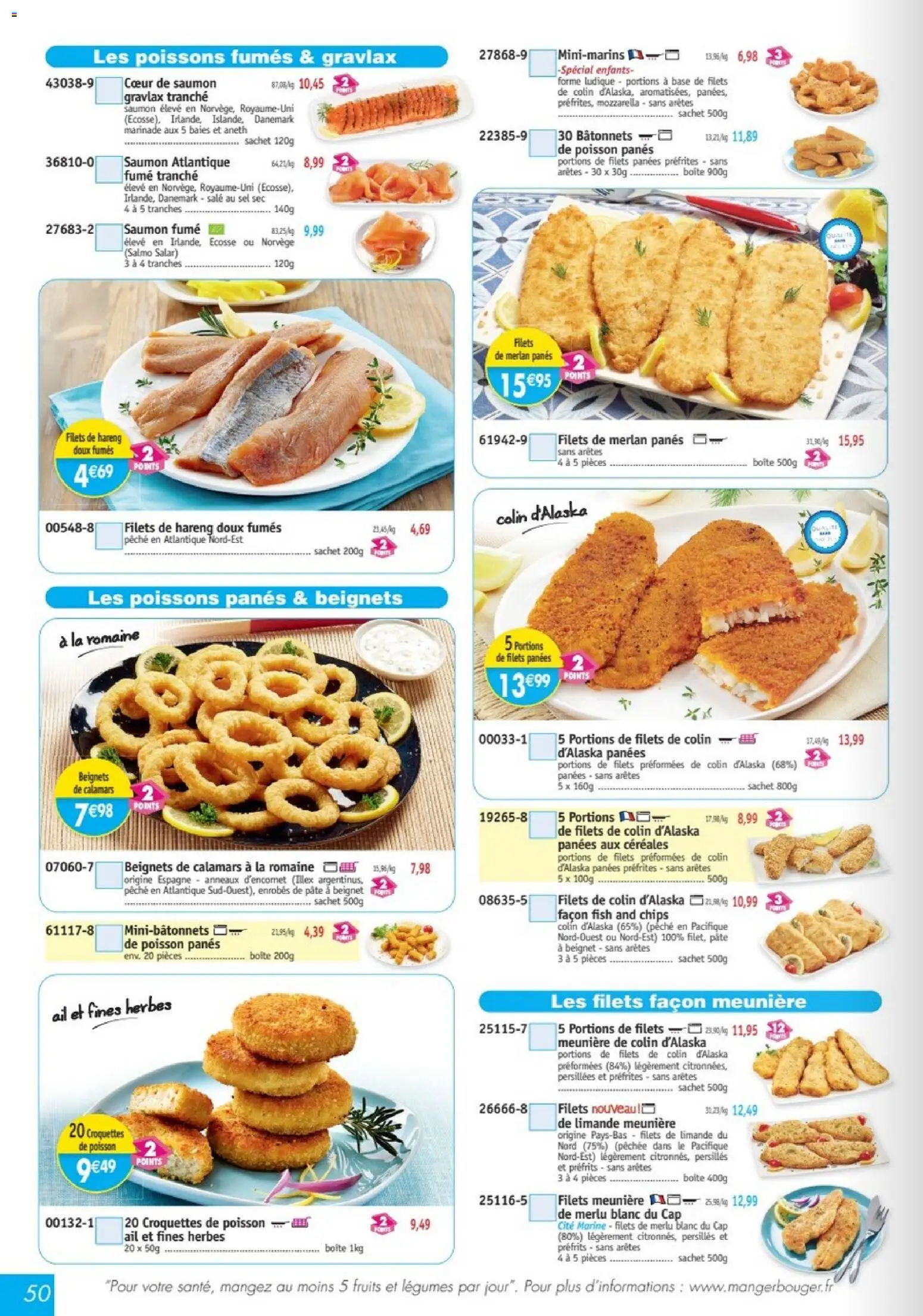 {H1} | Page: 50 | Produits: Pêche, Filets de Hareng, Poissons, Poisson