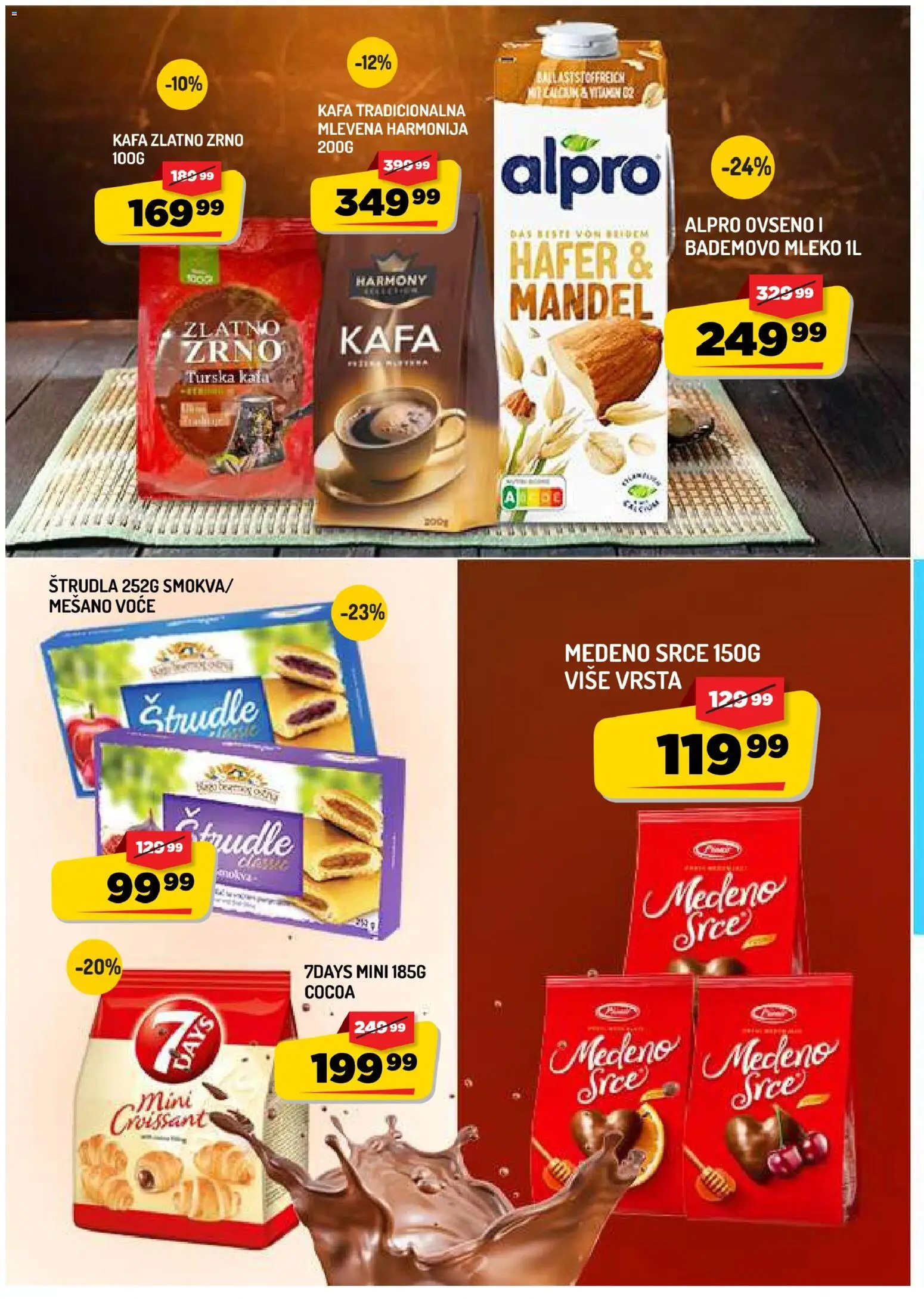 Aman katalog - važi od 14.08.2026 | Strana: 10 | Proizvode: Alpro, Štrudla, Mleko, Kafa