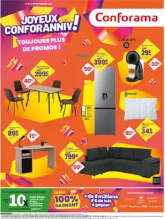 Conforama - Prévisualisation de Conforama catalogue valide à partir de 08/09/2026
