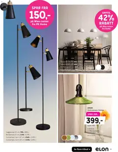 Forhåndsvisning av Elon kundeavis gyldig fra 21/09/2026 | Side: 13 | Produkter: Vegglampe, Taklampe, 1, Bordlampe