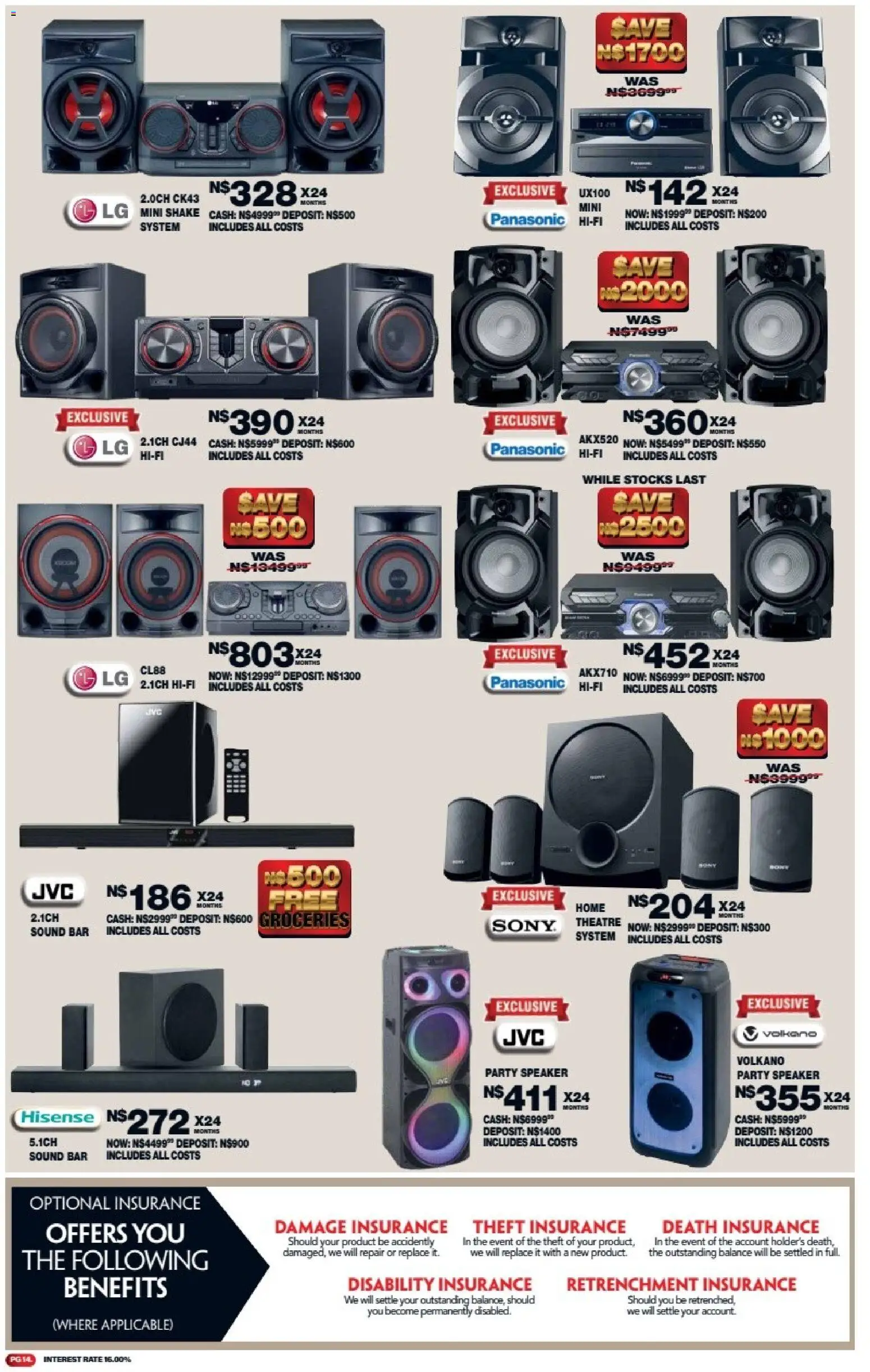 New Lewis Stores catalogue – valid from 11.05.2026 | Page: 14 | Products: Speaker