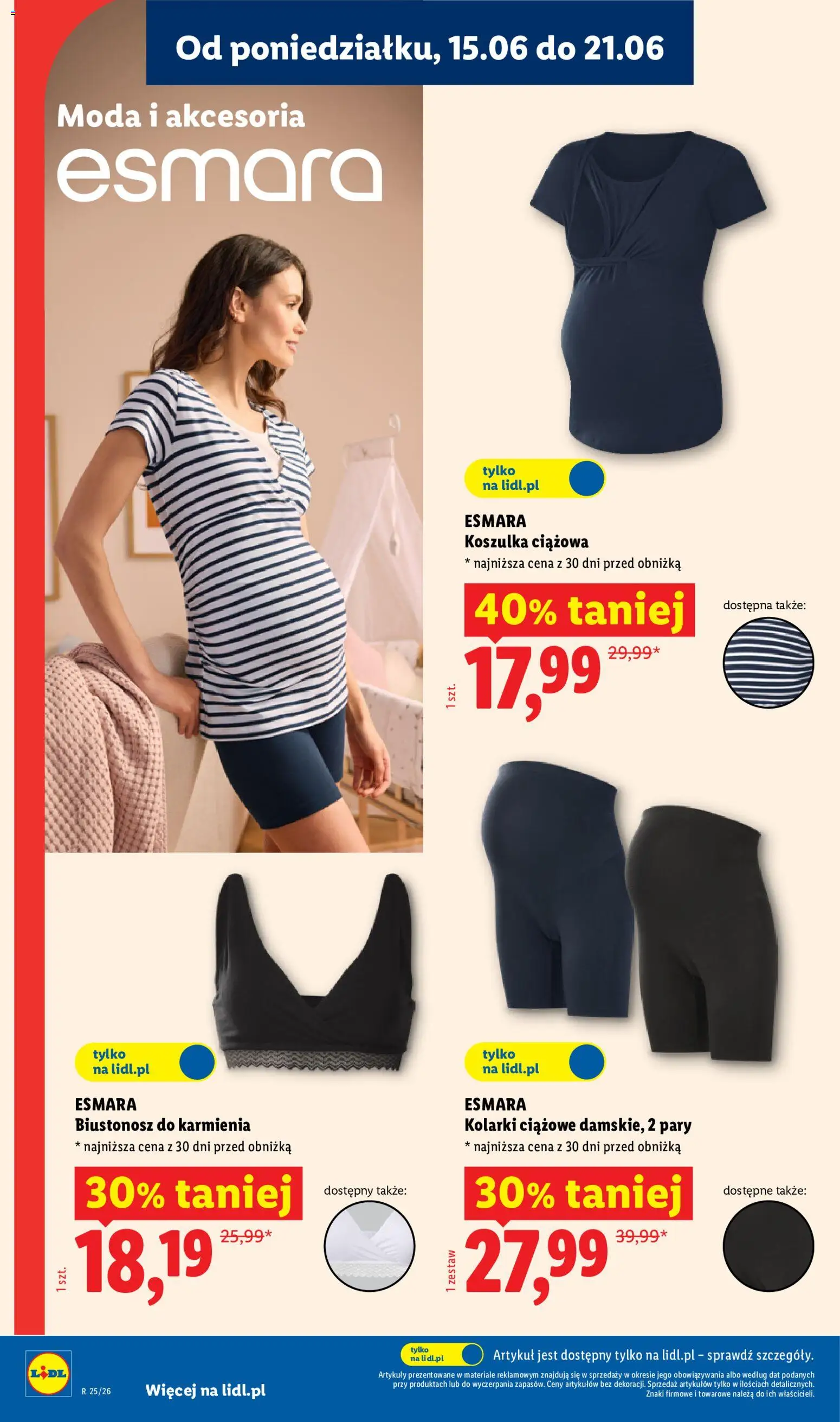 Lidl Katalog od 15.06.2026 | Strona: 24 | Produkty: Biustonosz