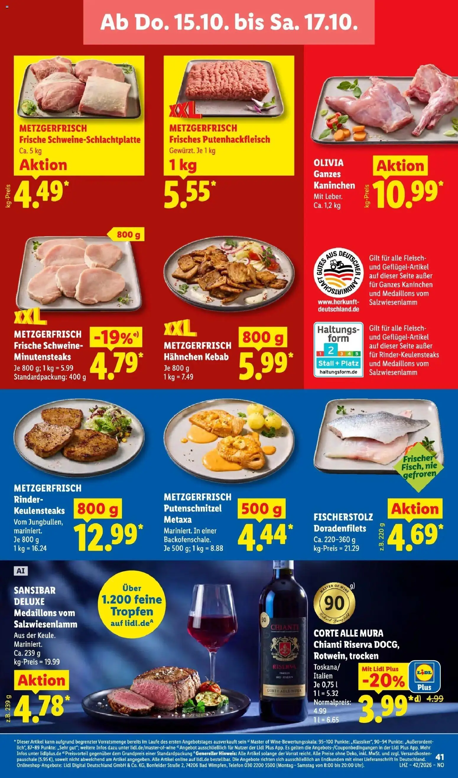 Lidl Prospekt Höxter (ab 12.10.2026) zum Blättern » Angebote | Seite: 63 | Produkte: Hahnchen, Metaxa, Fleisch, Telefon
