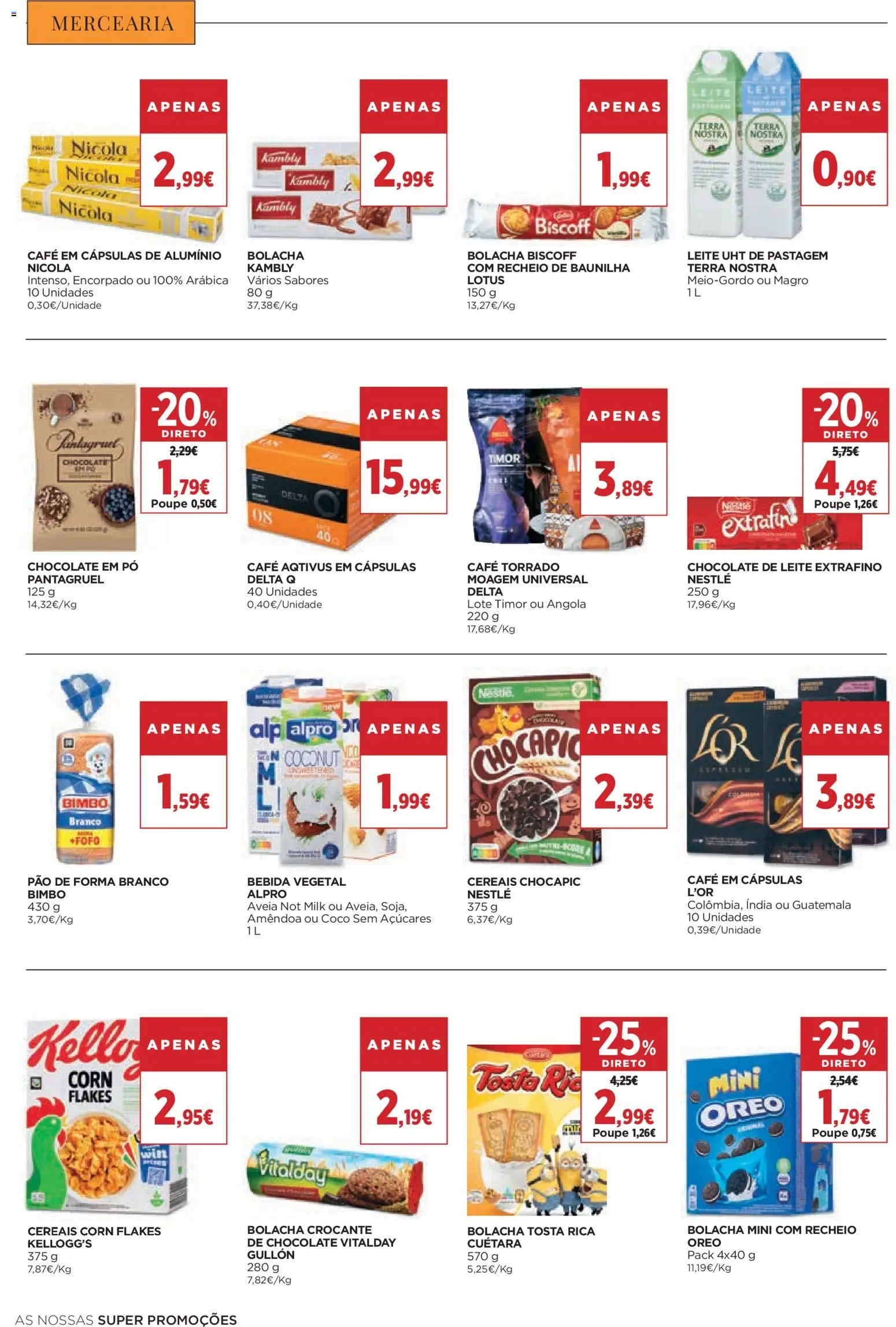 El Corte Ingles folheto │ válido de 08.05.2026 | Página: 20 | Produtos: Pão de forma, Leite, Pão, Cereais