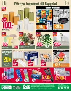 BORDSLAMPA LED, 15x18 cm, plast. - Förhandsvisning av reklamblad från butik ÖoB aktuell från 03/08/2026 | Sida: 12