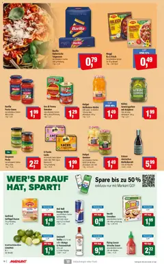 Markant Prospekt ab 26.10.2026 gültig | Seite: 10 | Produkte: Kürbiskernöl, Barilla, Lachs, Smirnoff