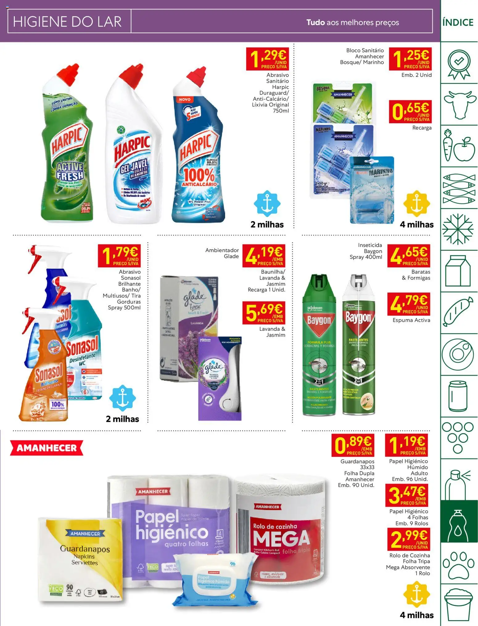 Recheio folheto Madeira │ válido de 06/10/2026 | Página: 37 | Produtos: Papel higiénico, Inseticida, Bloco sanitário, Casa de banho