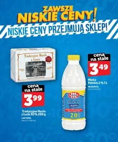 Pogląd oferty "Topaz gazetka - Zawsze Niskie Ceny" - ważna od 01.07.2026 | Strona: 7 | Produkty: Mleko, Masło, Mleko cena