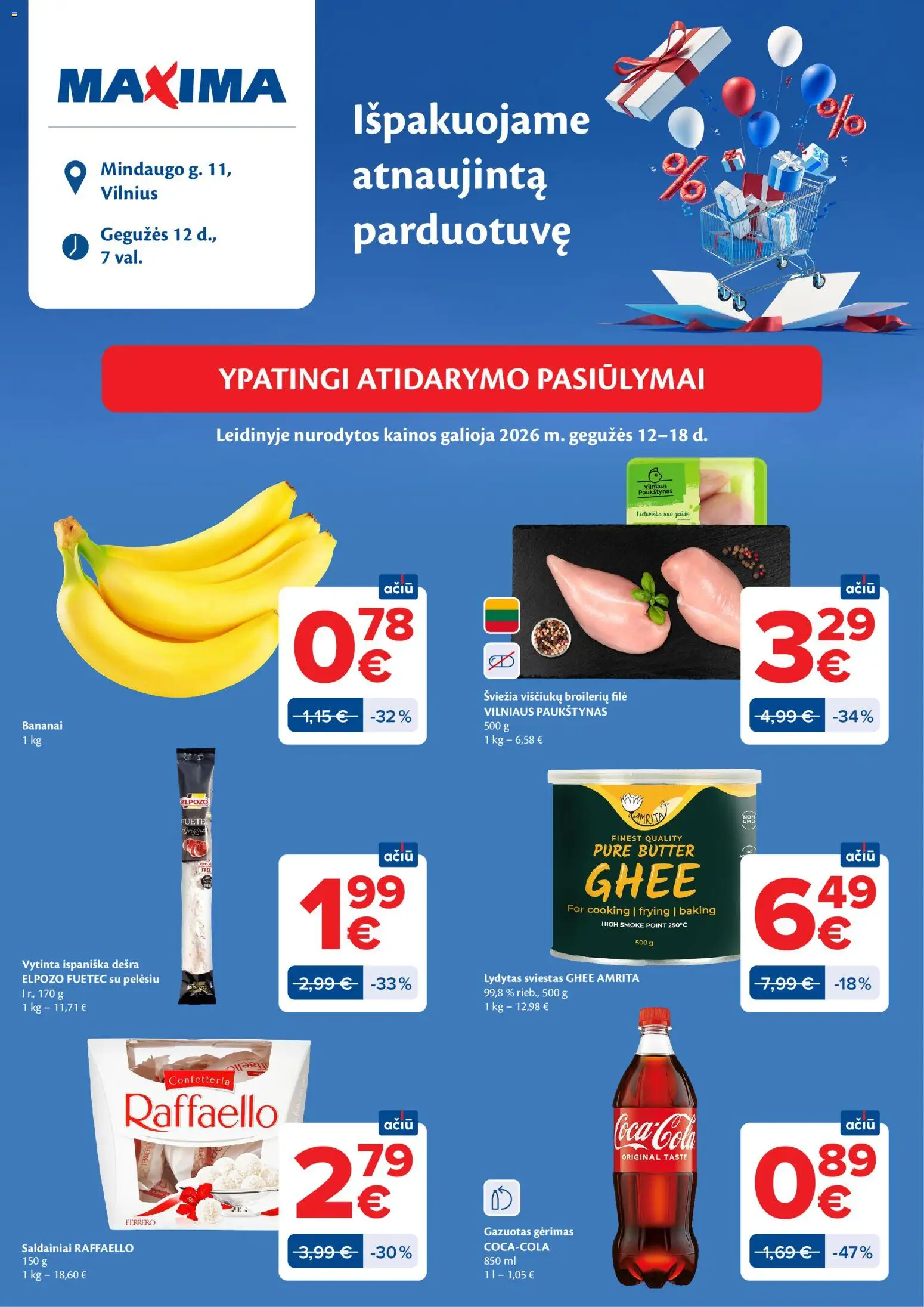 MAXIMA akcijos nuo 11.05.2026 | Puslapis: 1