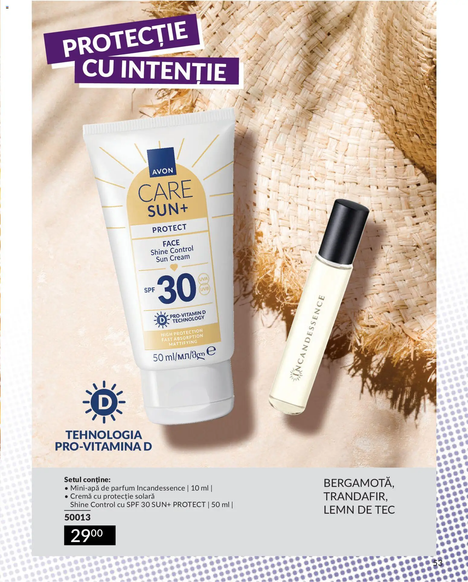 Noul catalog Avon – valabil de la 09.07.2026 | Pagină: 53 | Produse: Parfum, Cremă, Protecție solară