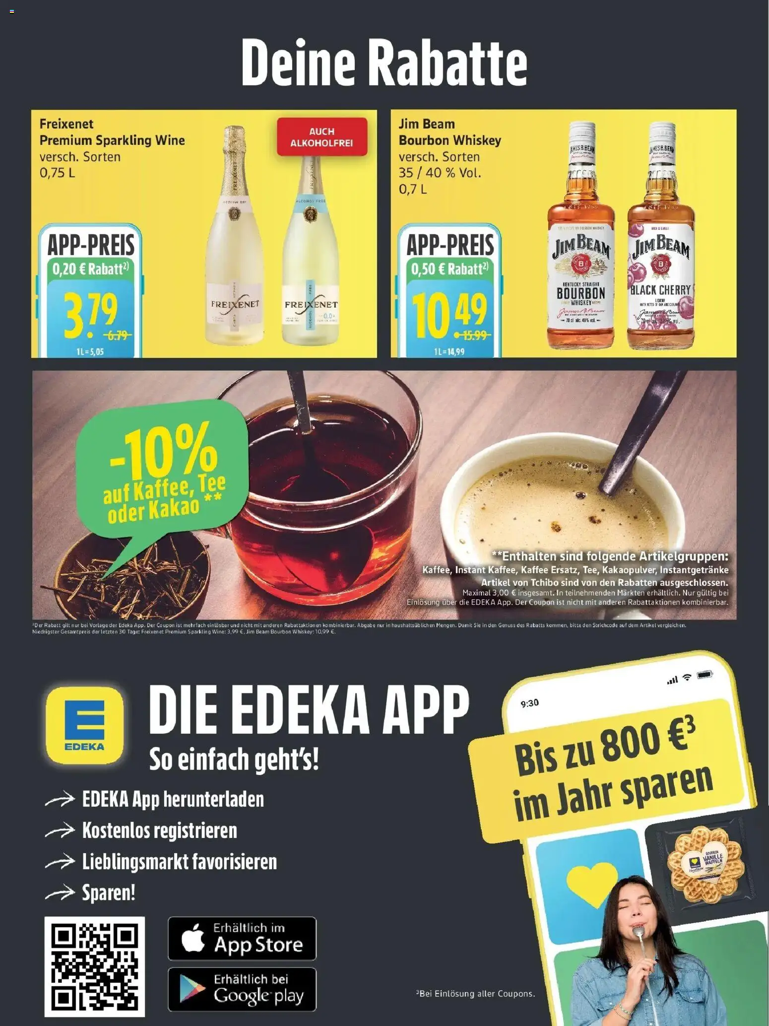 Edeka Prospekt Hamburg (ab 31.08.2026) » Angebote Online | Seite: 7 | Produkte: Freixenet, Tee, Bourbon, Whiskey
