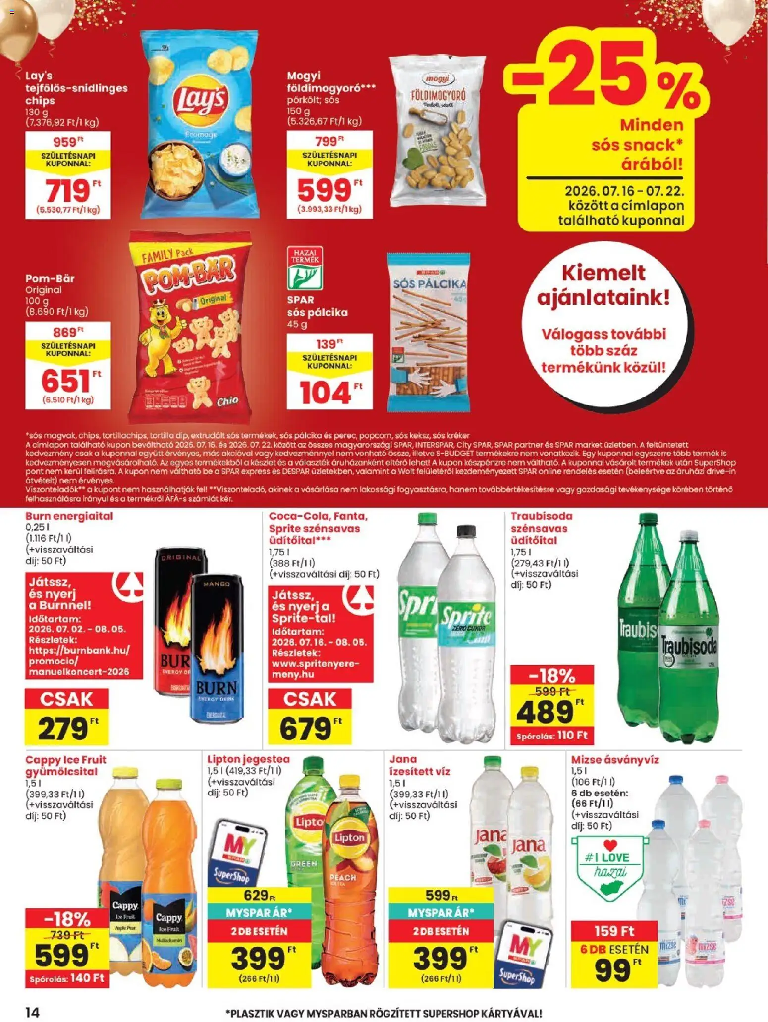 Spar akciós újság — page 14