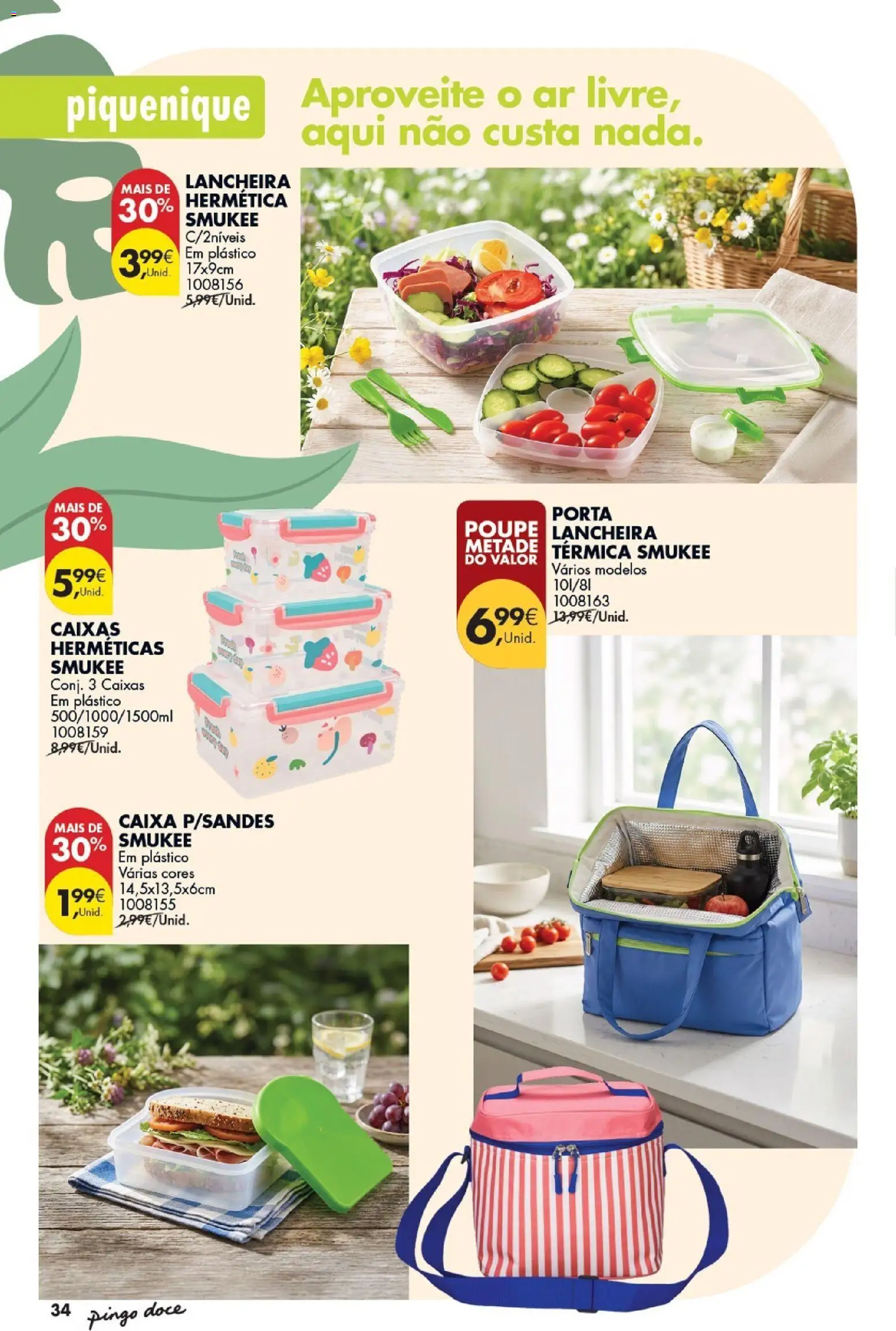 Pingo Doce Bazar Verão │ válido de 09.06.2026 | Página: 34 | Produtos: Porta, Caixa