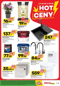 Pogląd oferty "Brico Marché gazetka" - ważna od 06.05.2026 | Strona: 3 | Produkty: Ziemia, Bateria, Doniczka