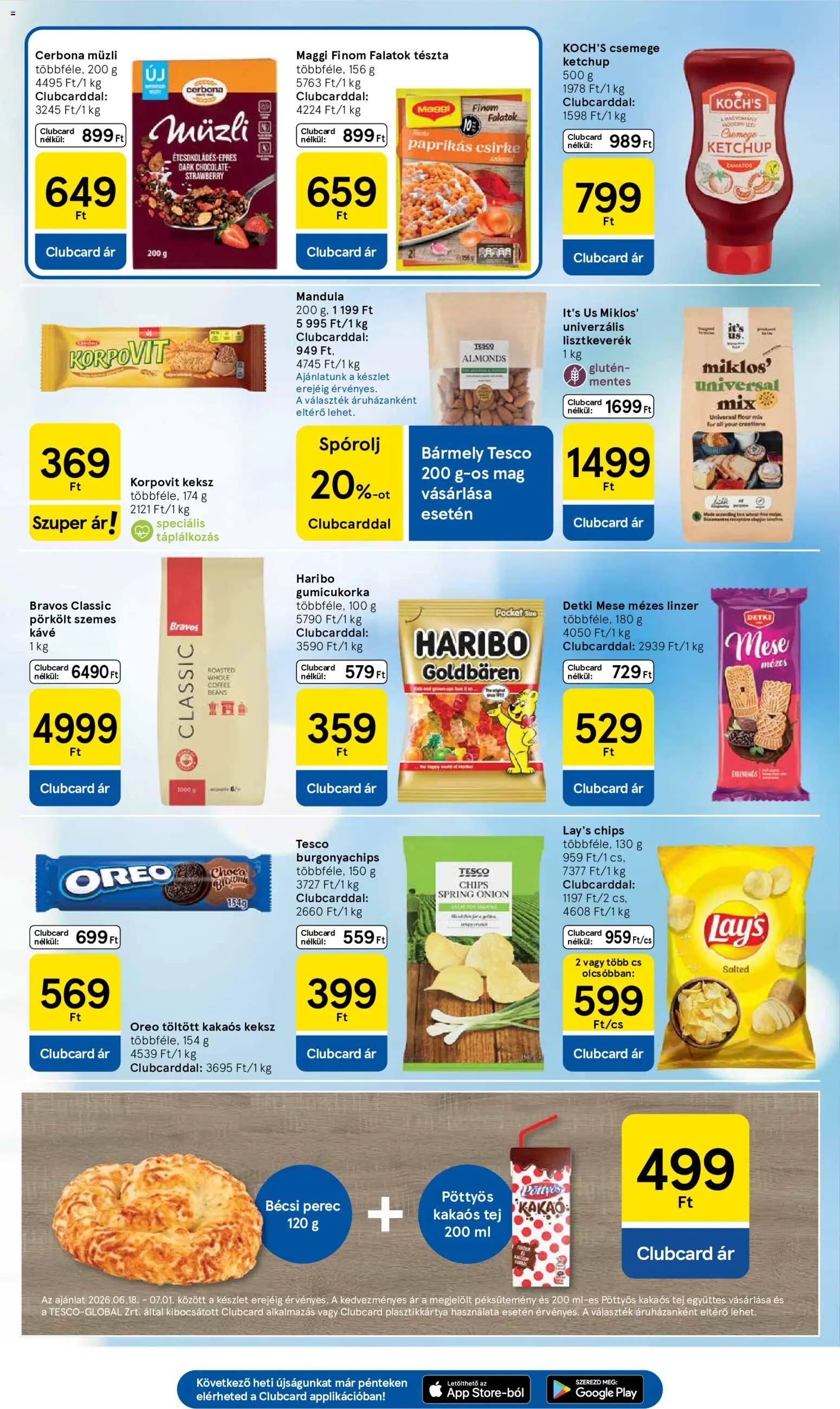 Tesco akciós ujság - amely érvényes a következő dátumtól: 25.06.2026 | Oldal: 5