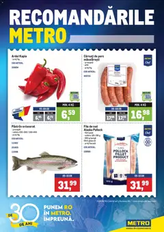 Ofertele Metro valabile de la 03.08.2026