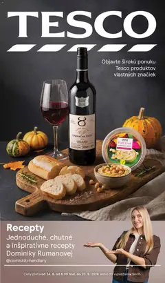 Tesco leták platný od 24.08.2026