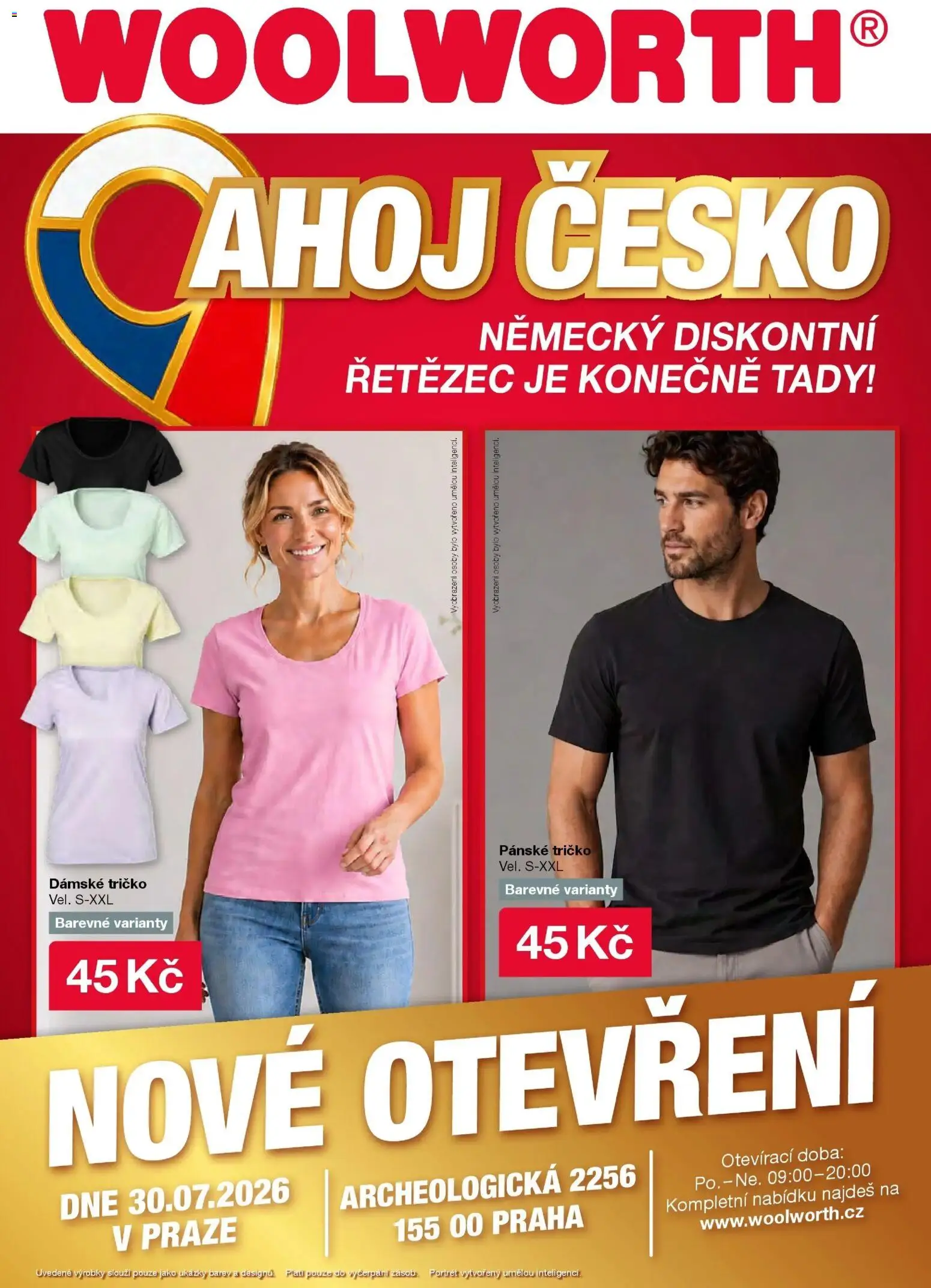 Woolworth leták od 24.07.2026 | Strana: 1