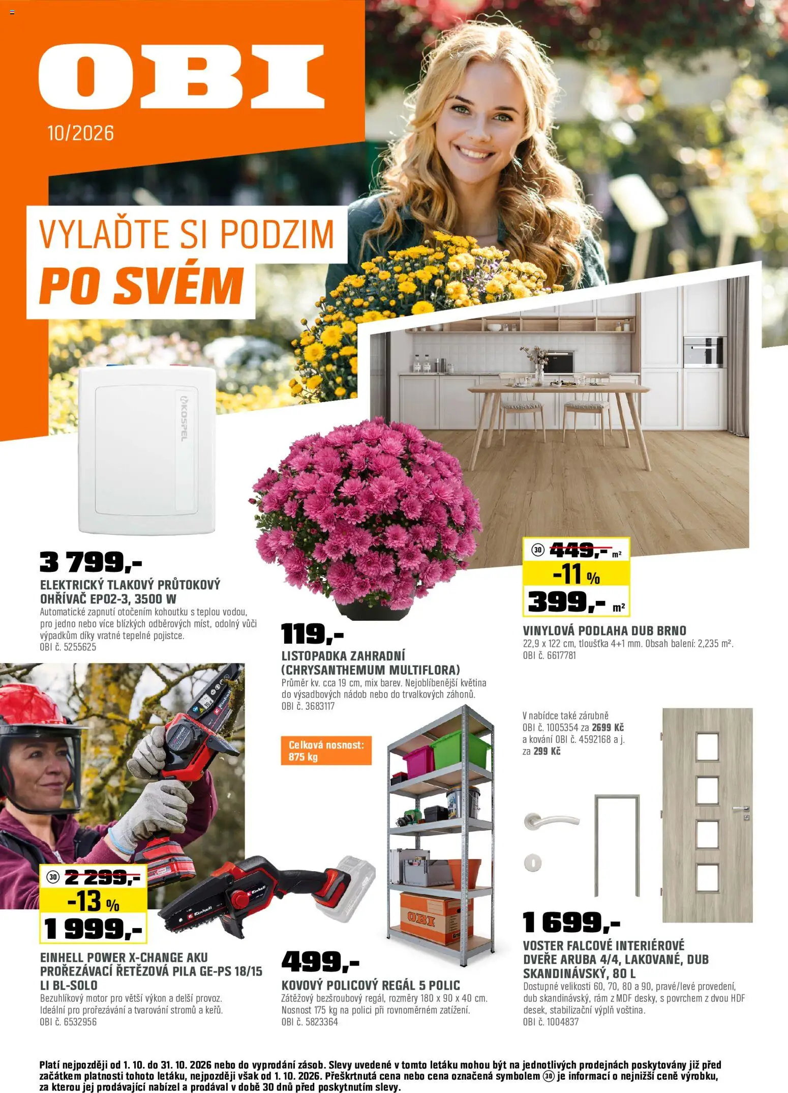OBI leták od 01.10.2026 | Strana: 1