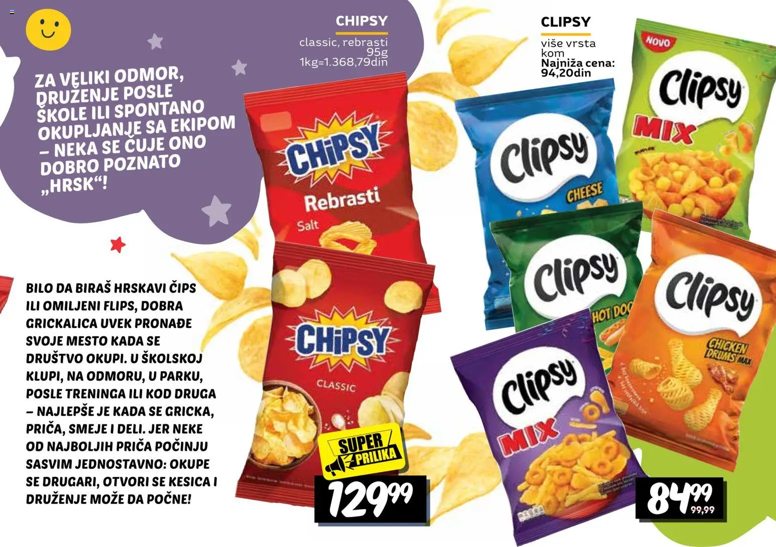 Idea katalog - važi od 20.08.2026 | Strana: 23 | Proizvode: Čips, Hot dog