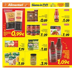 Anteprima del volantino SuperConveniente volantino valido a partire dal 29.05.2026 | Pagina: 6 | Prodotti: Salsiccia, Pasta, Ragú, TV
