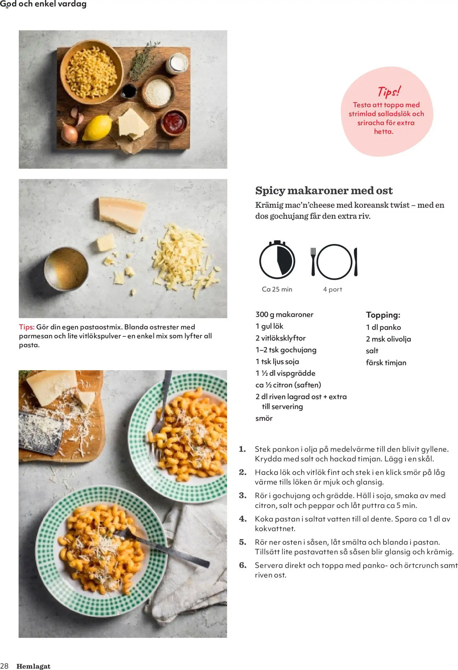 Hemköp reklamblad aktuell från 30/09/2026 | Sida: 28 | Produkter: Salt, Peppar, Vatten, Ljus