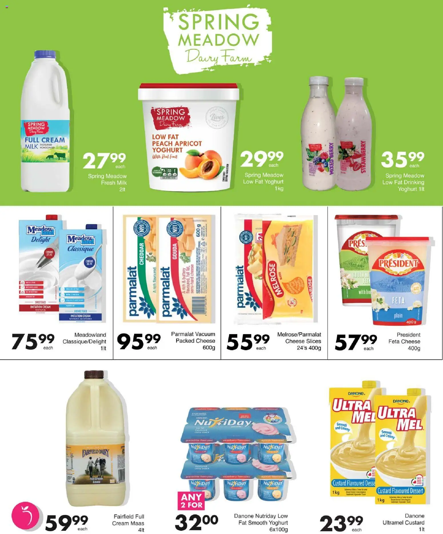 New Save catalogue – valid from 13/08/2026 | Page: 4 | Products: Yoghurt, Dessert, Feta cheese, Peach