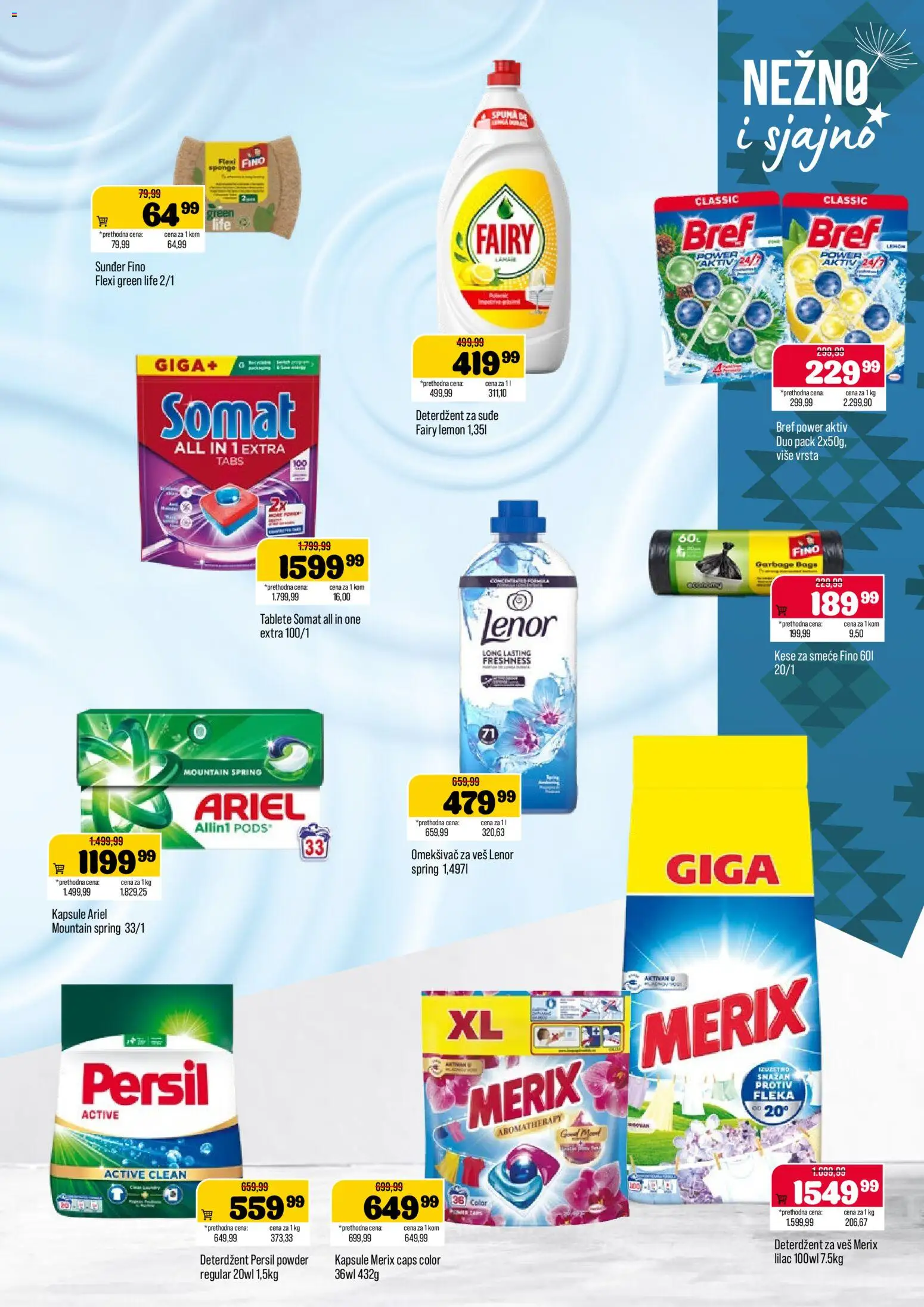 Podunavlje katalog - važi od 12.08.2026 | Strana: 11 | Proizvode: Deterdžent, Somat, Omekšivač, Persil