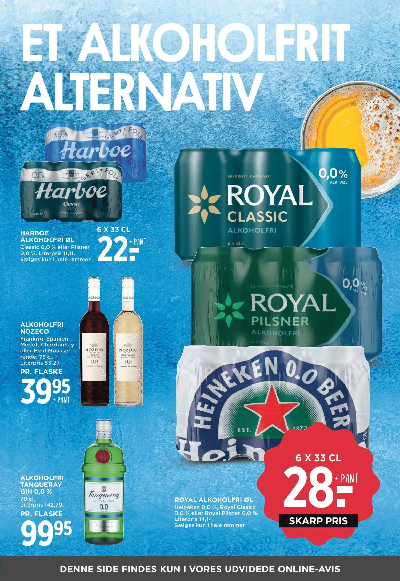 Meny tilbudsavis – gyldig fra 19.06.2026 | Side: 28 | Produkter: Rammer, Øl, Gin