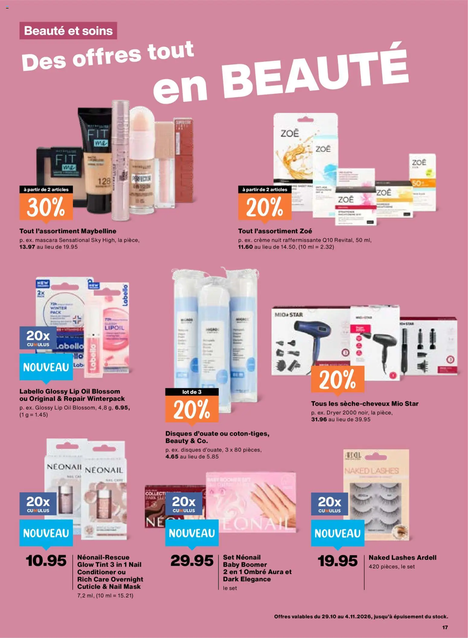 Migros aktionen FR – gültig ab 29.10.2026 | Seite: 17