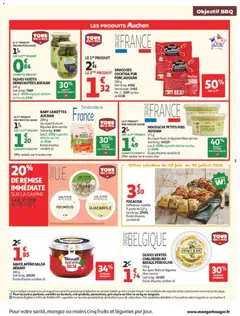 Auchan - Prévisualisation de SAUCISSES COCKTAIL PUR PORC AUCHAN, 2 paquets valide à partir de 30/06/2026 | Page: 5