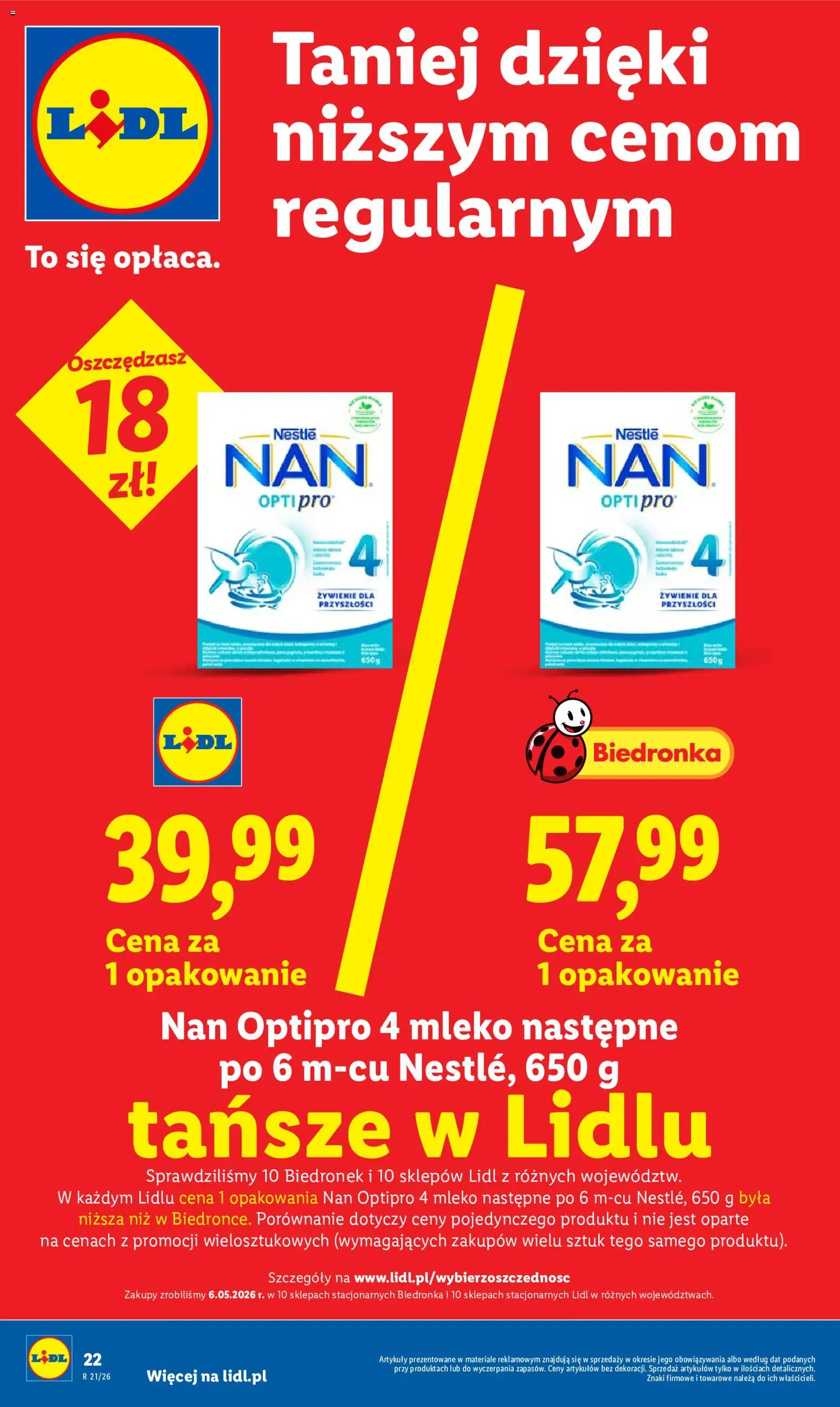 Lidl gazetka od 18.05.2026 | Strona: 22