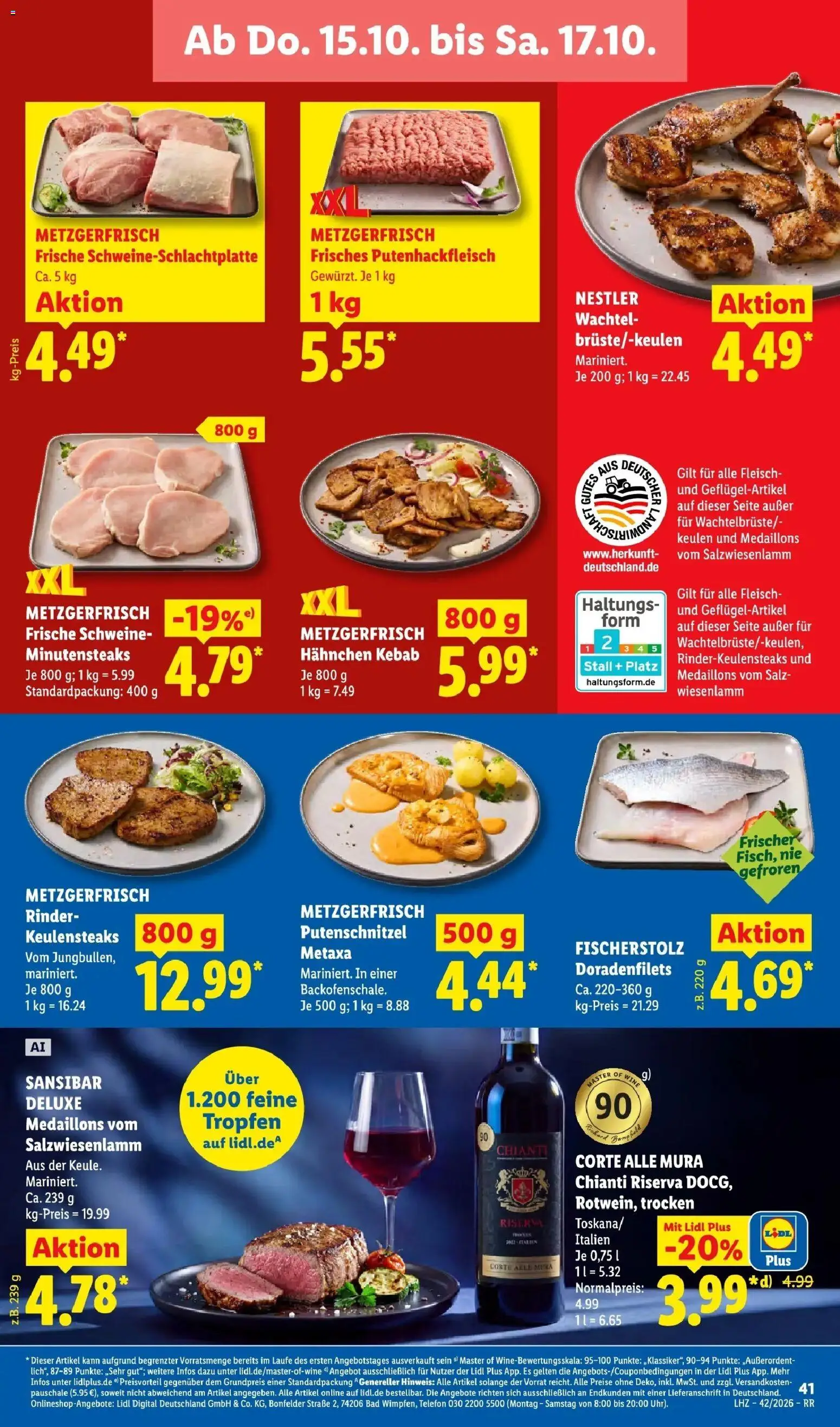 Lidl Prospekt Gladbeck-mitte (ab 12.10.2026) zum Blättern » Angebote | Seite: 67 | Produkte: Schnitzel, Salz, Putenschnitzel, Telefon